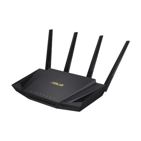 Asus | Wireless Wifi 6 Dual Band Gigabit Router | RT-AX58U | 802.11ax | 2402+574 Mbit/s | 10/100/1000 Mbit/s | Ethernet LAN (RJ- - 3